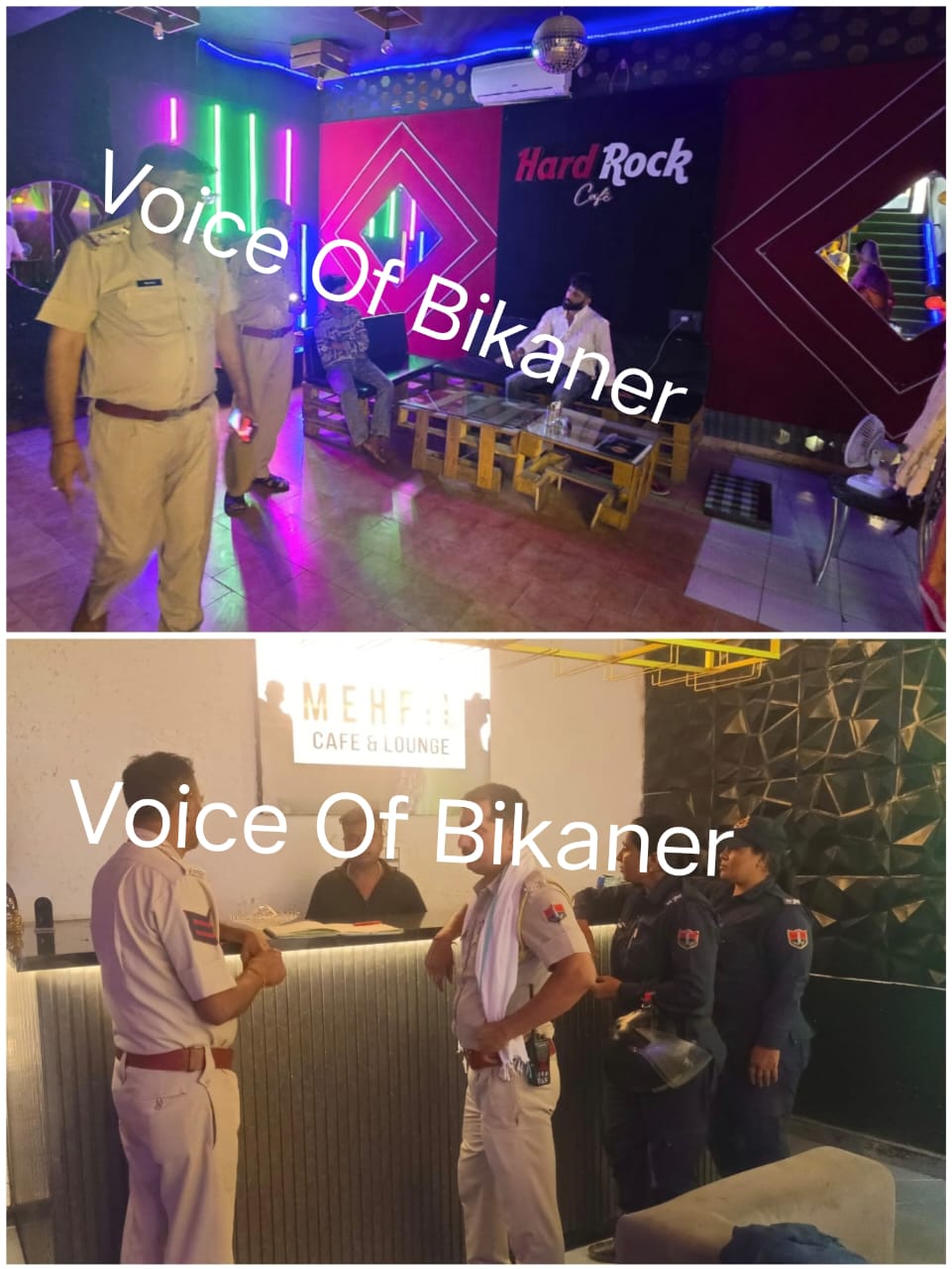 बीकानेर : स्पा सेंटर और कैफे पर छापेमारी, अवैध गतिविधियों के खिलाफ सख्त अभियान शुरू